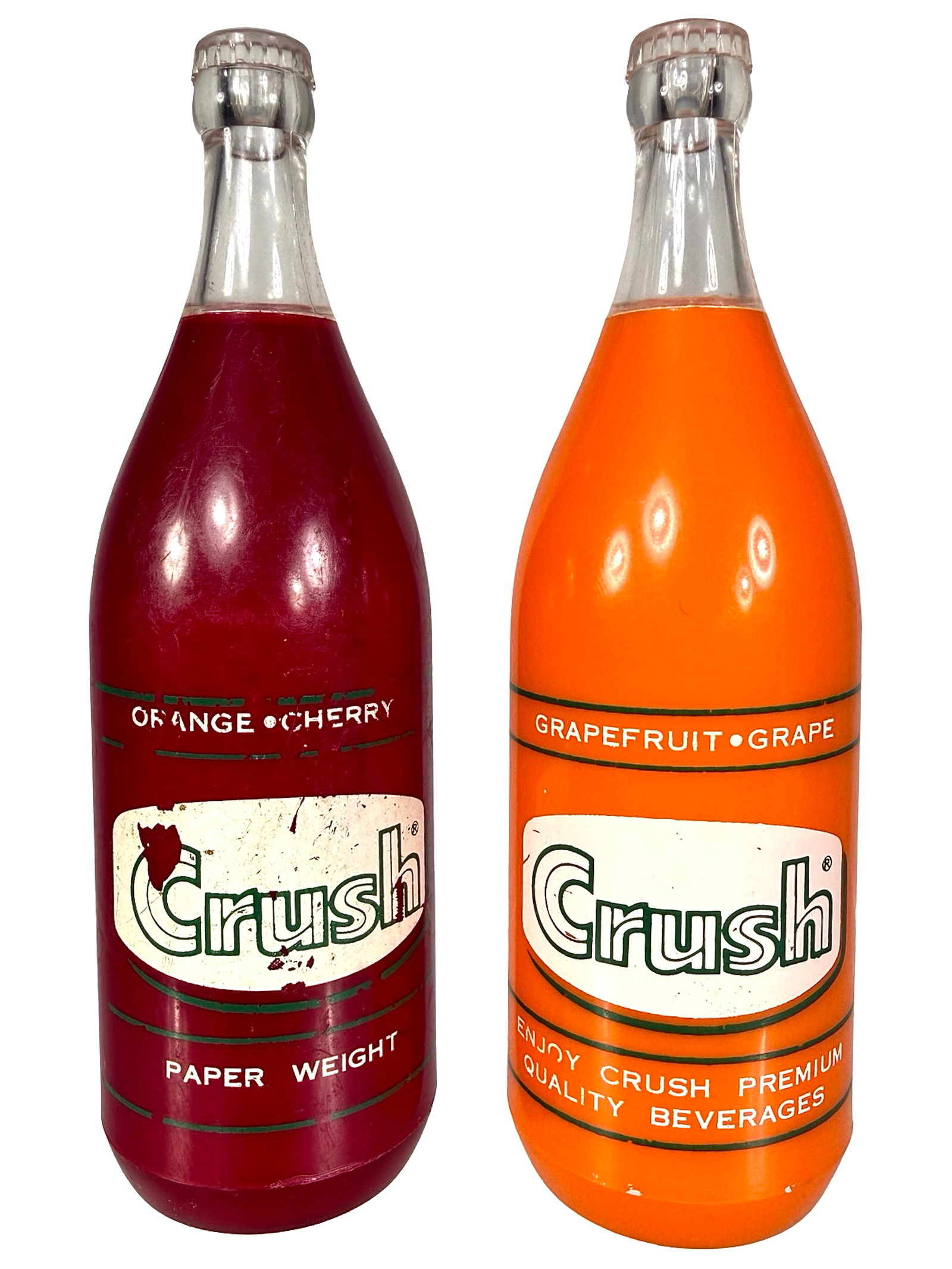 Two Crush Soda - Advertising Paperweights (1 of 7)