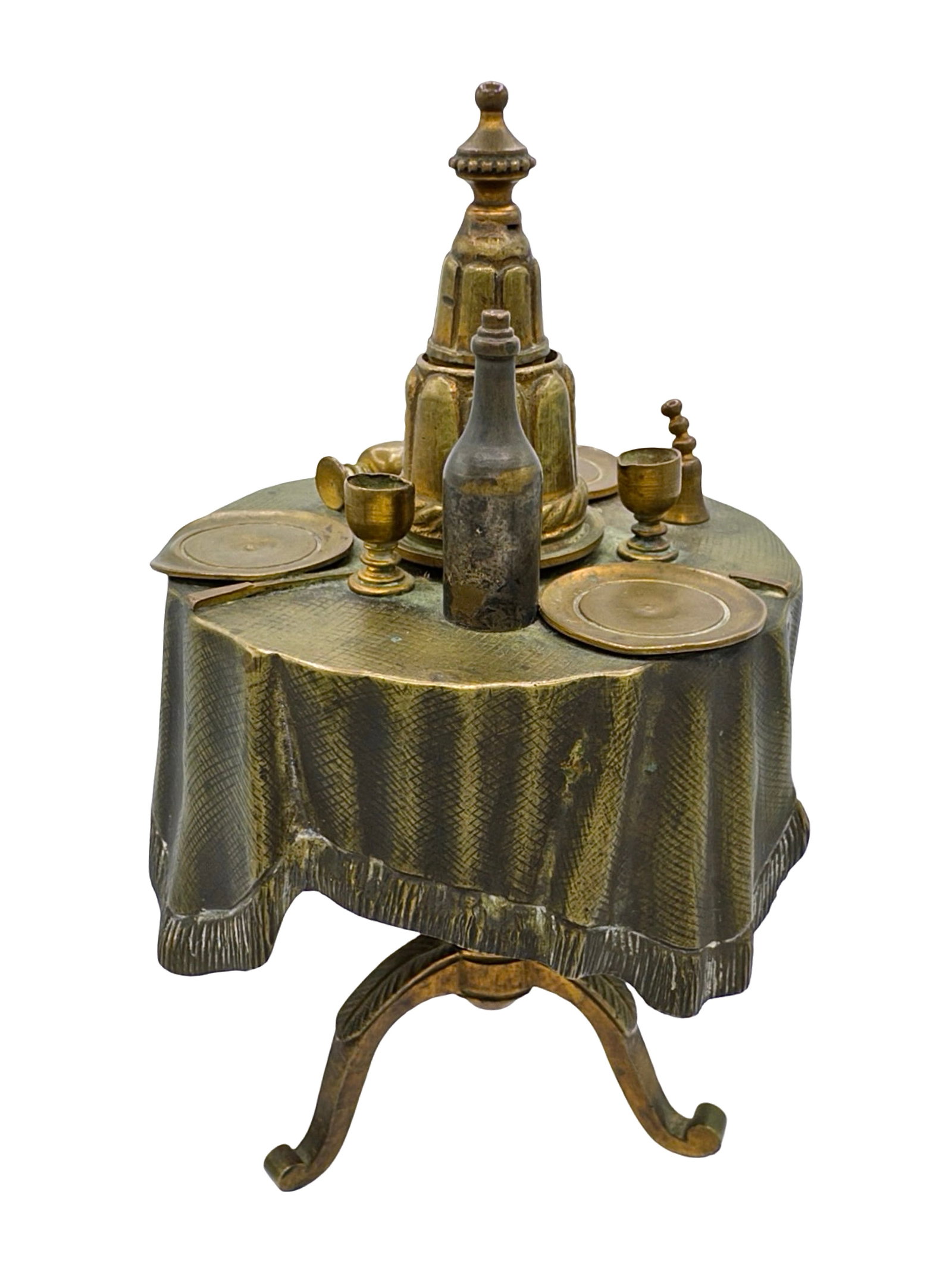 Dining Table Shaped - Counter Tap Bell - Rare (1 of 5)