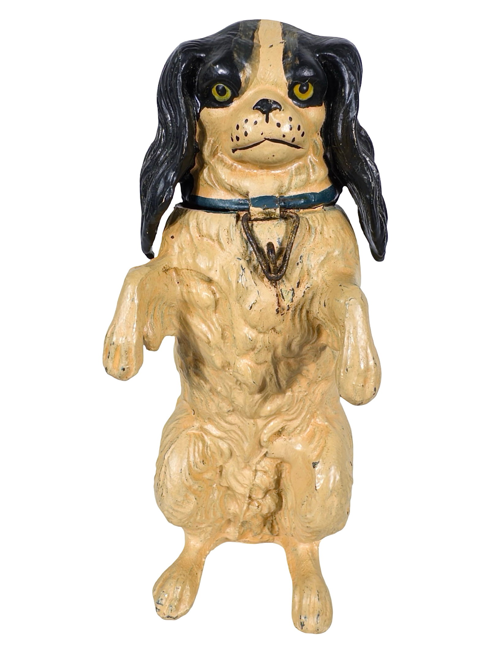 Japanese Spaniel Spelter Bank (1 of 6)