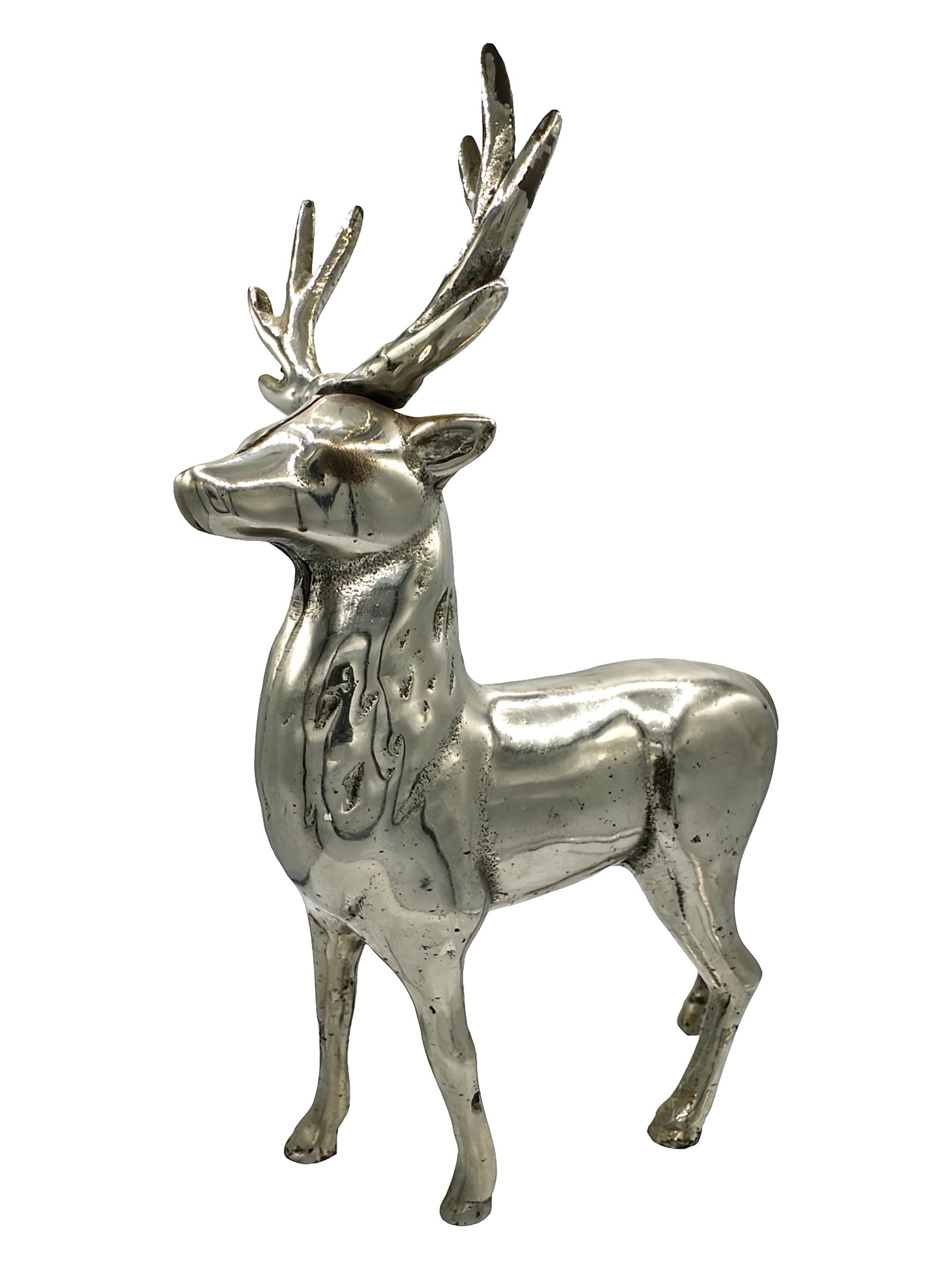 Nickel Plated Large Stag - Iron Bank (1 of 5)