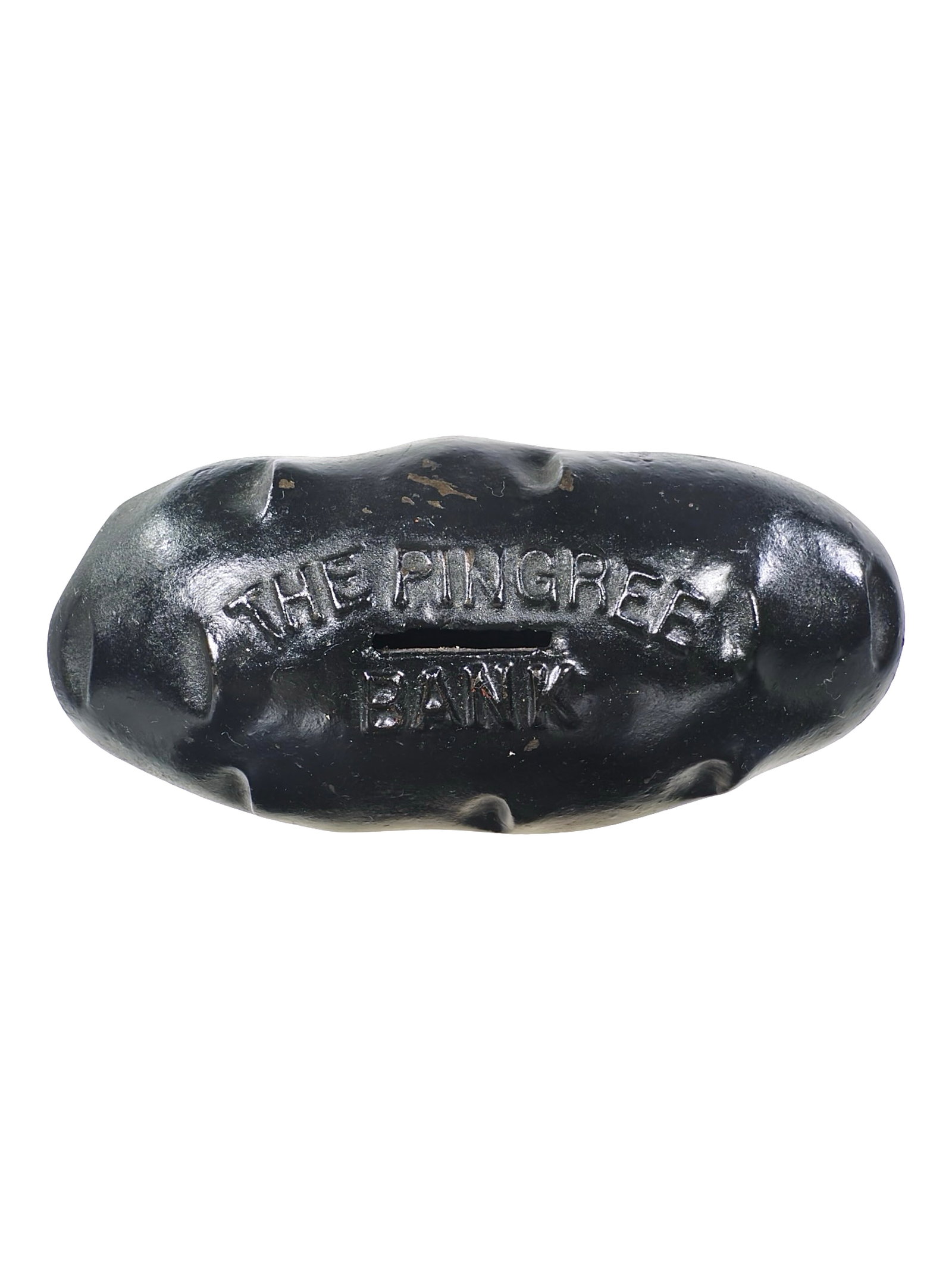 The Pingree Potato - Iron Bank: American - 1890 - 2 1/2" Tall. The Tom Kellogg Collection.