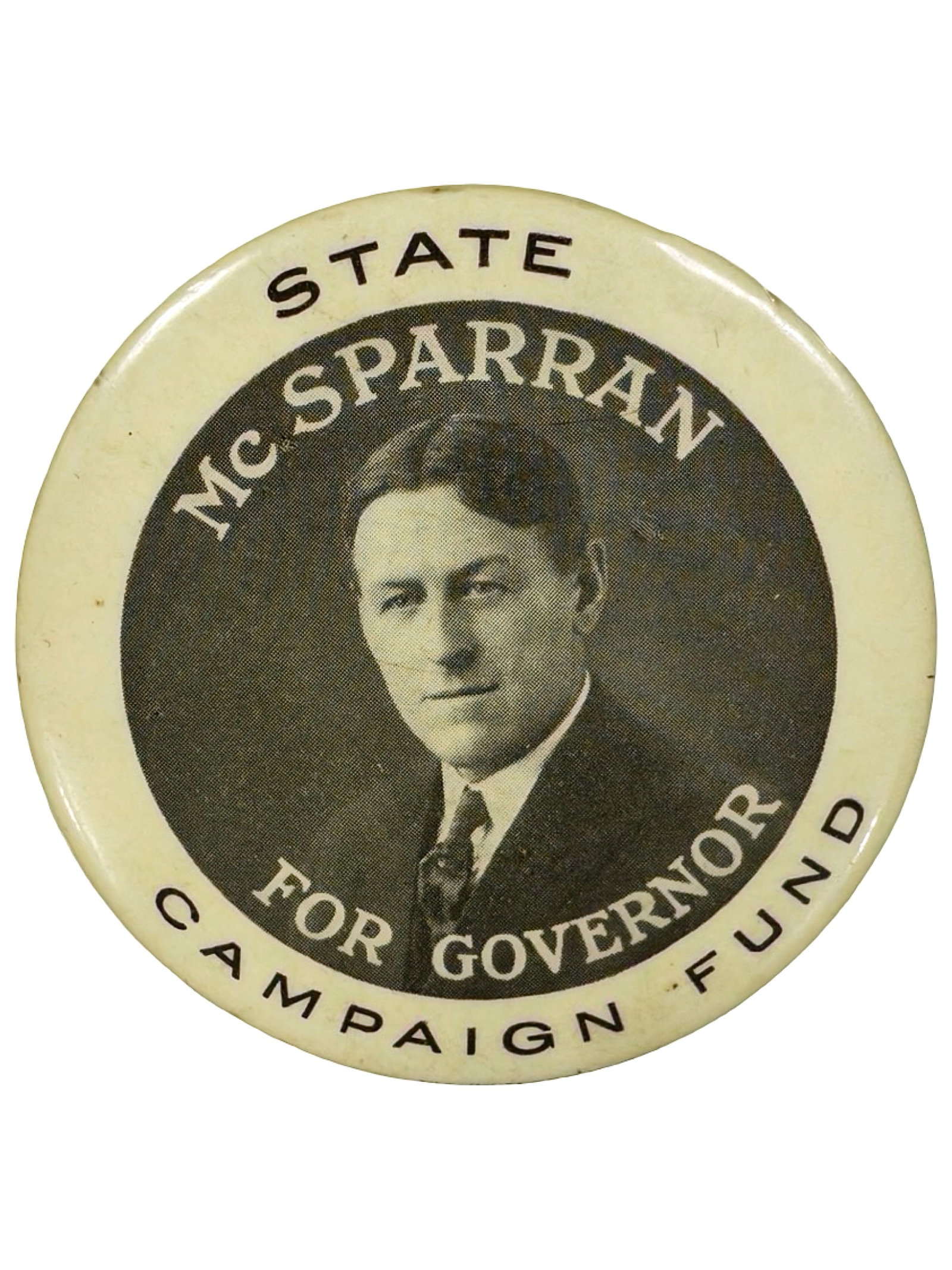 McSparran for Governor of Pennsylvania Campaign Fund: American - 1922 - 2" Circular. The Peirce Collection.