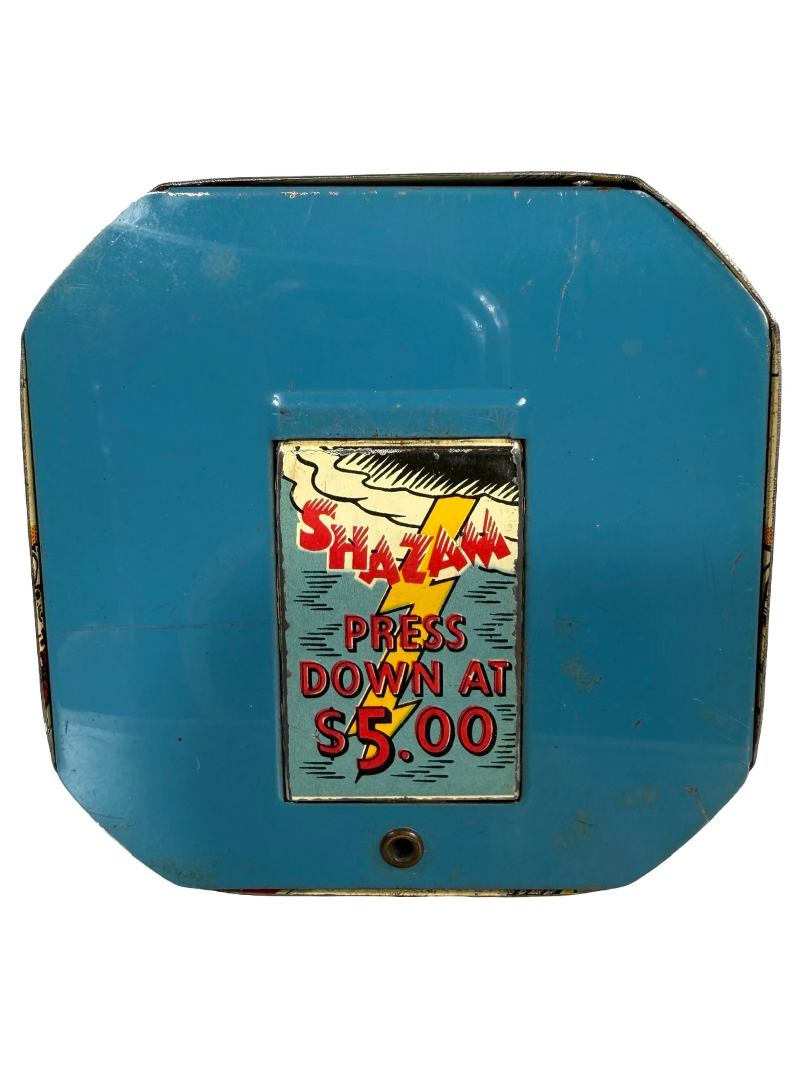 Captain Marvel - Magic Dime Saver - Blue Background Version - 2