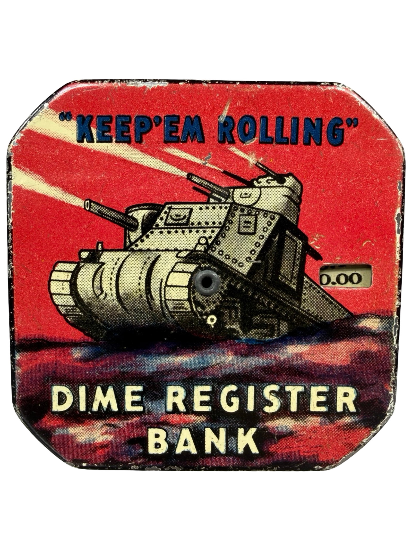 Keep 'Em Rolling - Pocket Dime Register Bank - Four Gun Version (1 of 6)