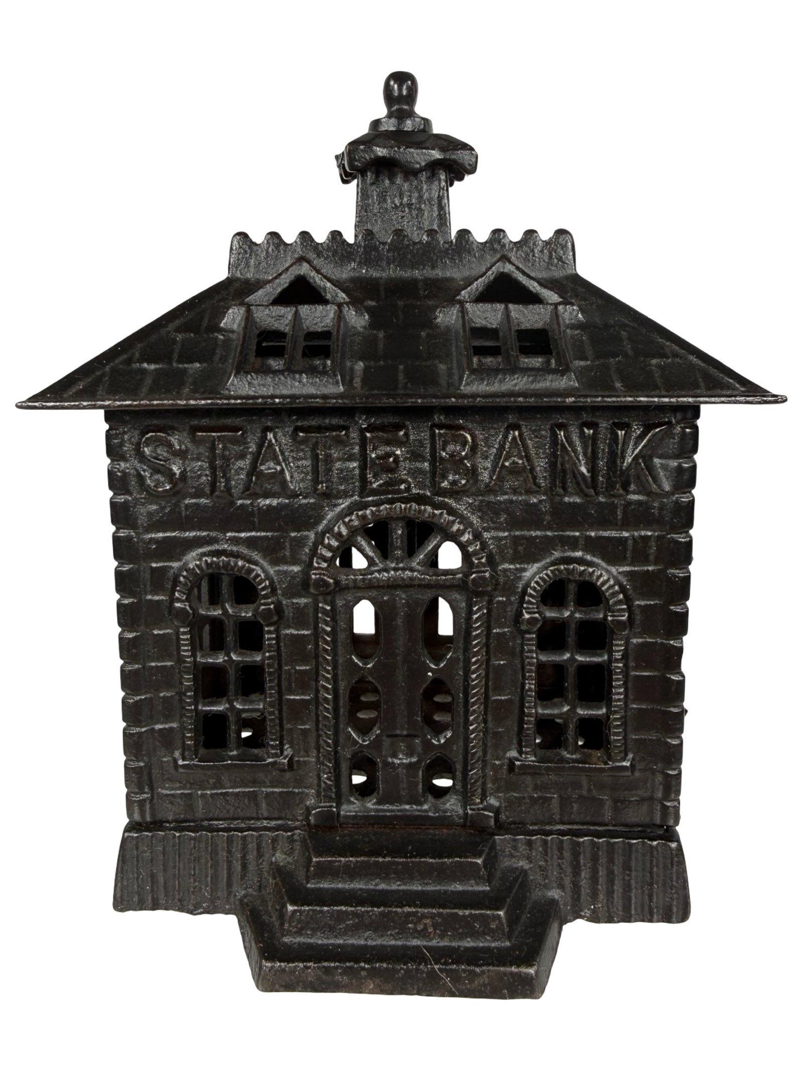 State Bank - Ebony - Straight Letters (1 of 6)