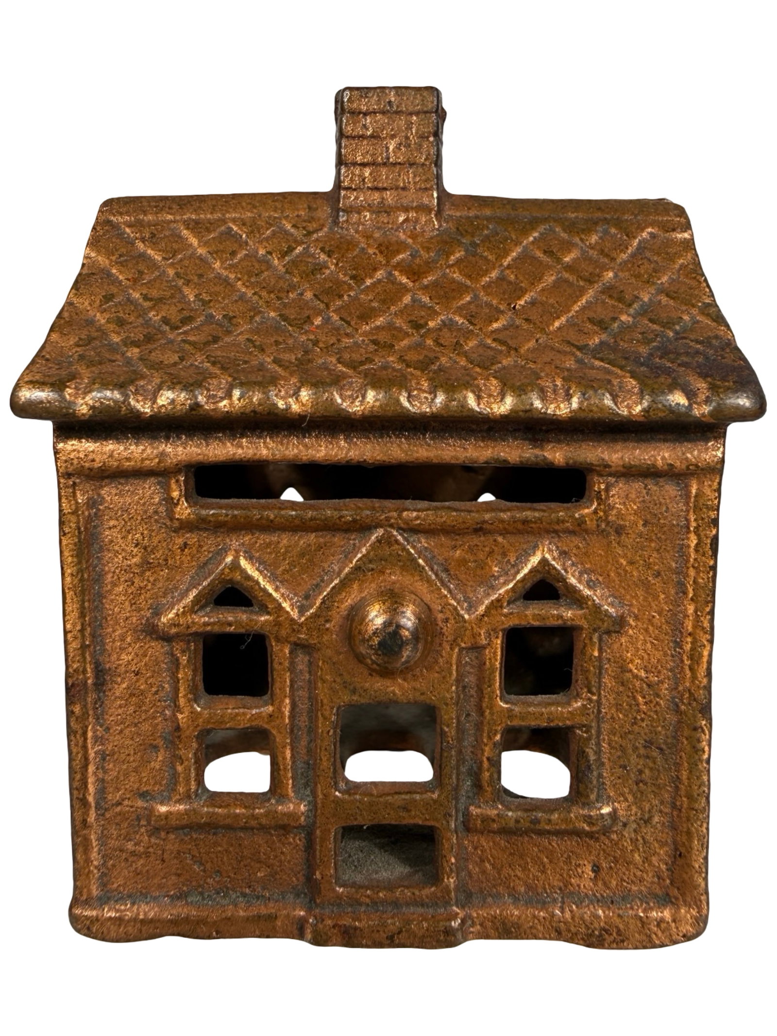 Rare Copper One Story House - Iron Bank (1 of 6)
