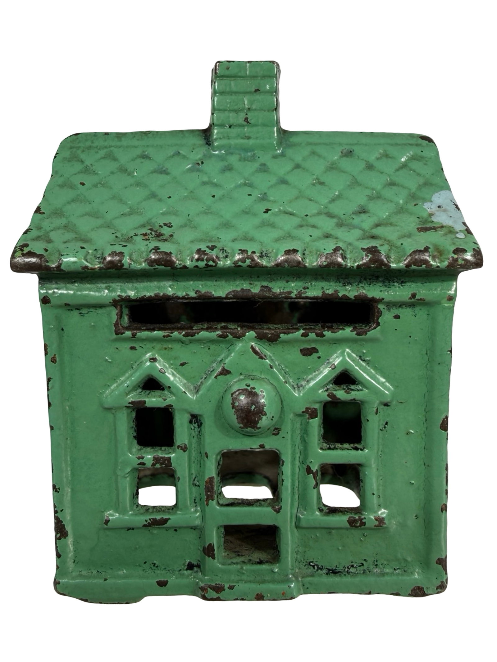 Aqua One Story House - Iron Bank (1 of 6)
