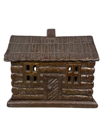 Log Cabin with Shake Roof - Iron Bank
