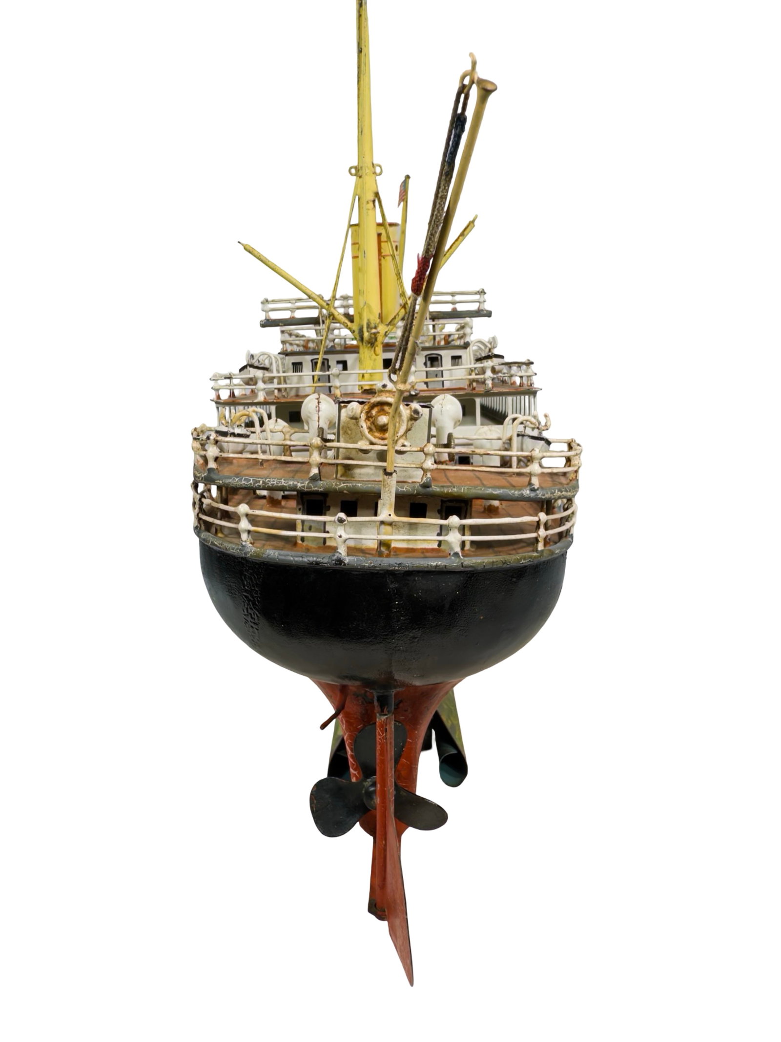 Three Funnel Clockwork Ocean Liner "ODER" - 13