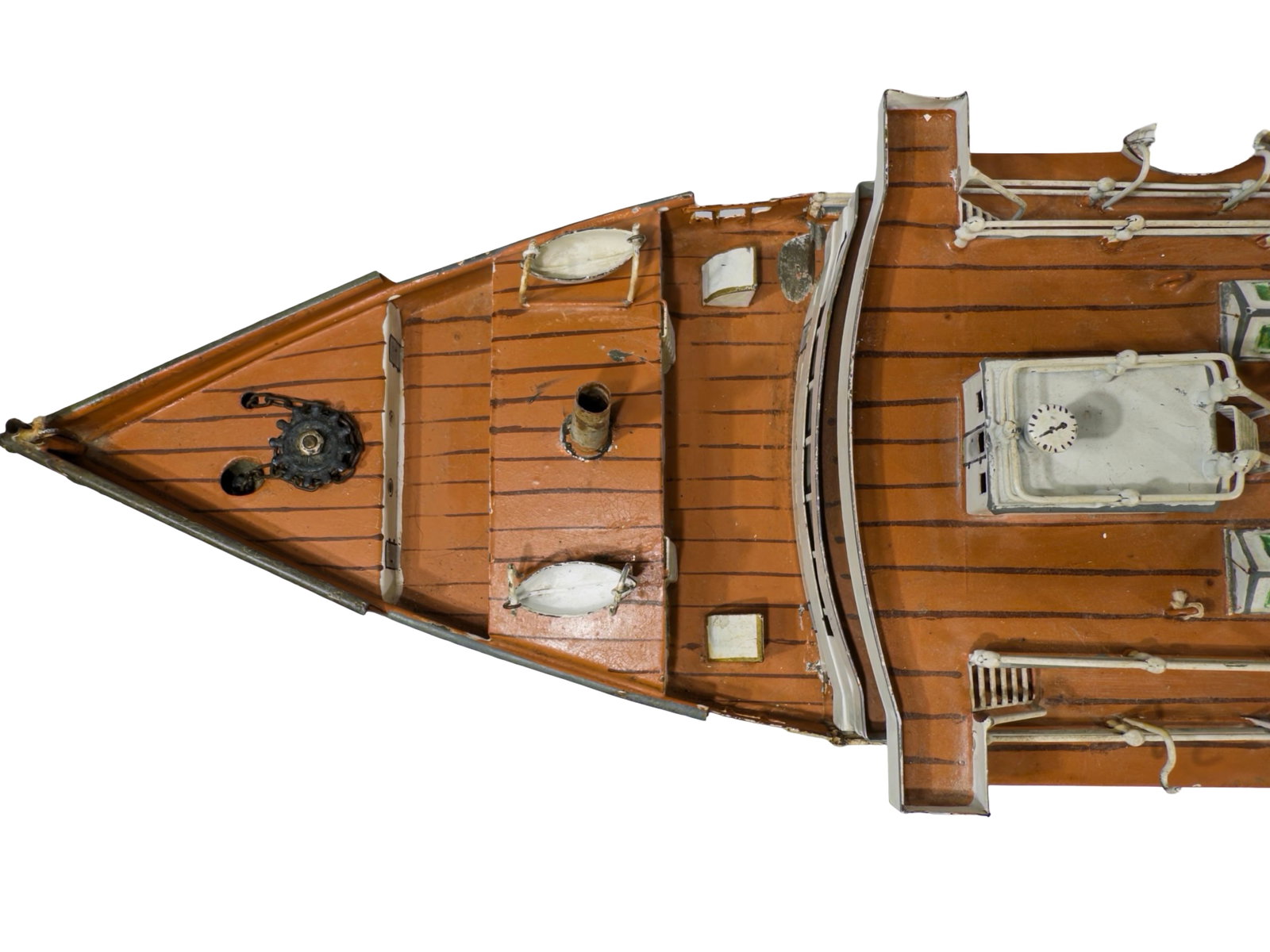 Three Funnel Clockwork Ocean Liner "ODER" - 14
