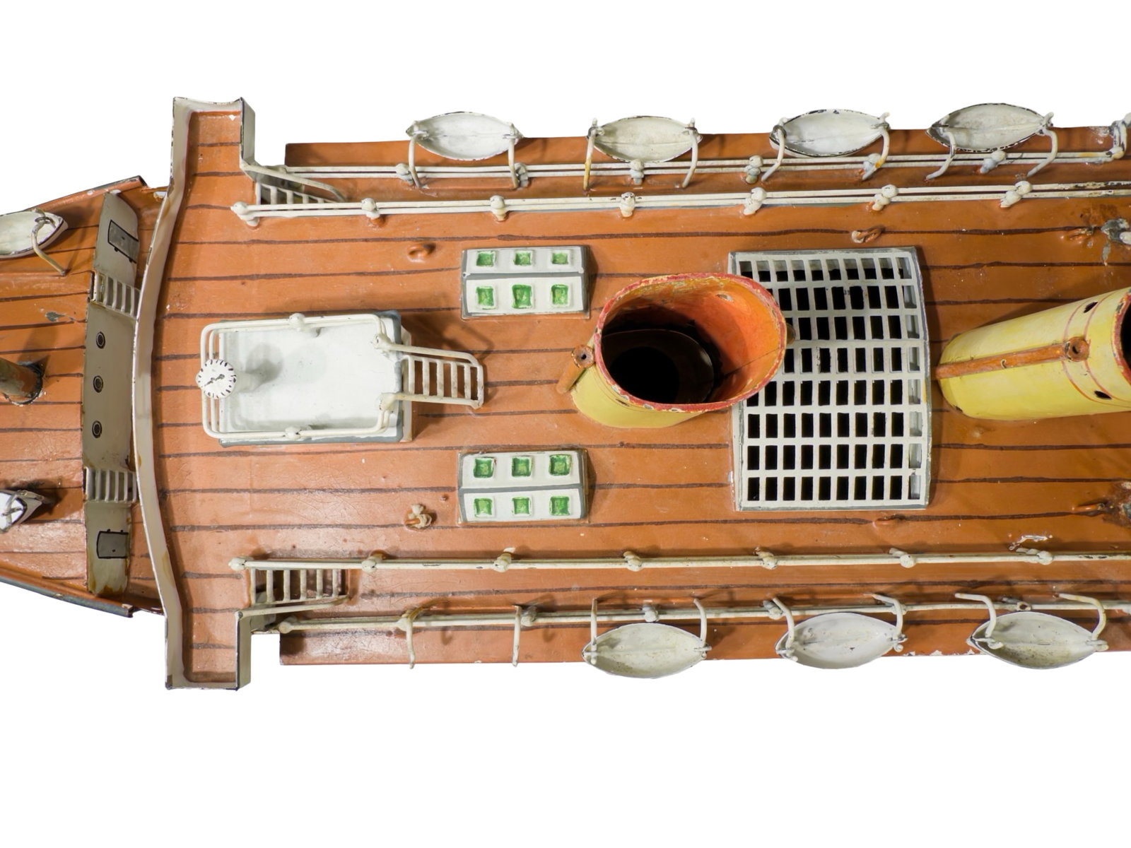 Three Funnel Clockwork Ocean Liner "ODER" - 15