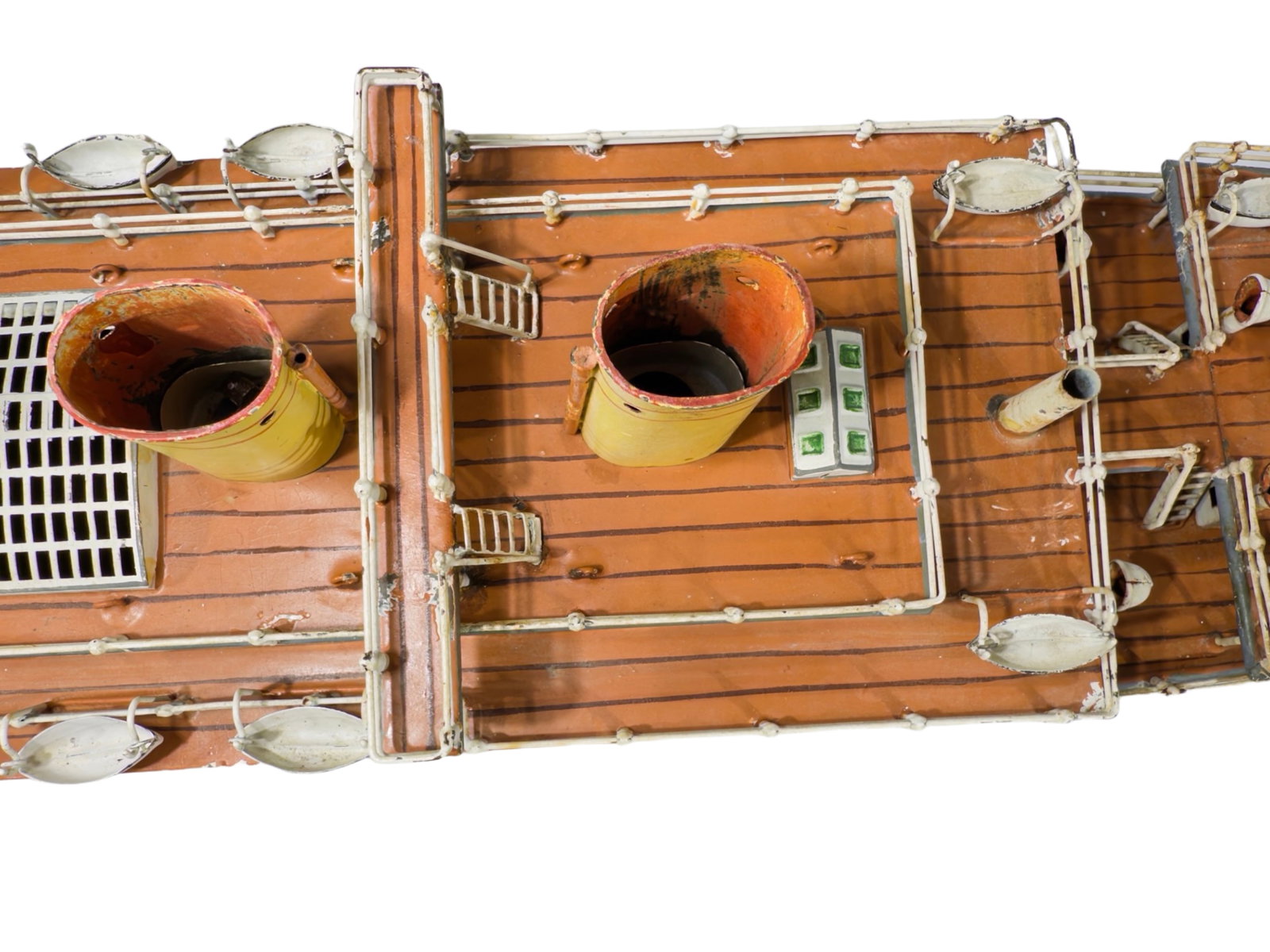 Three Funnel Clockwork Ocean Liner "ODER" - 16