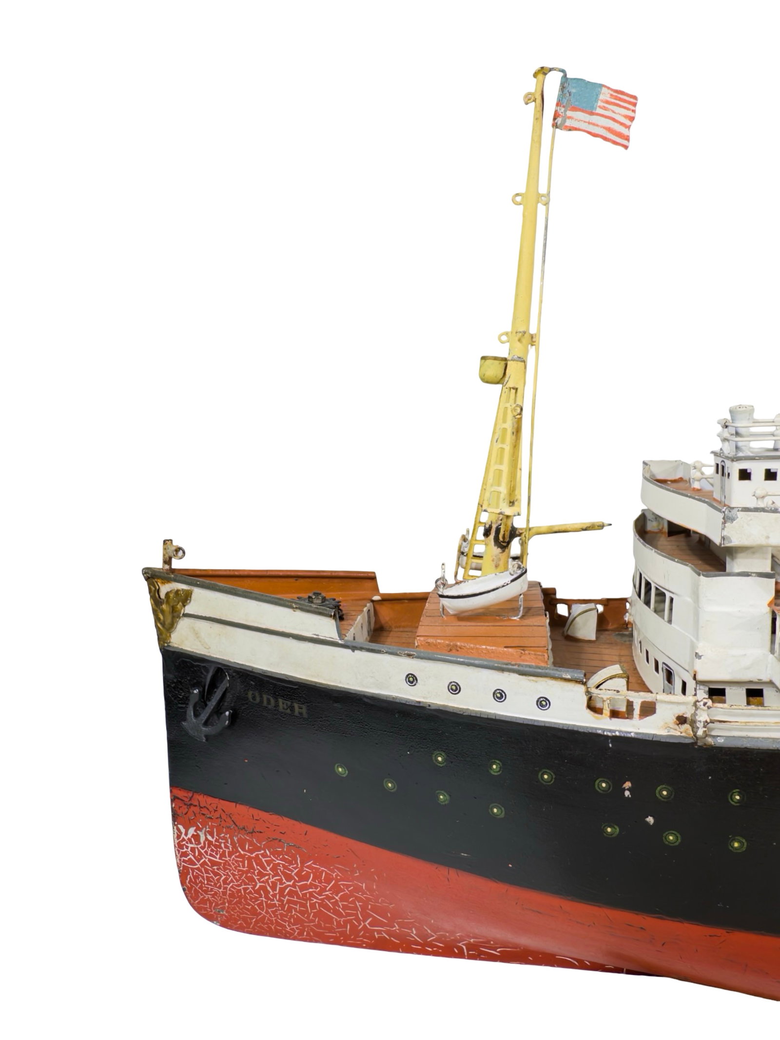 Three Funnel Clockwork Ocean Liner "ODER" - 9