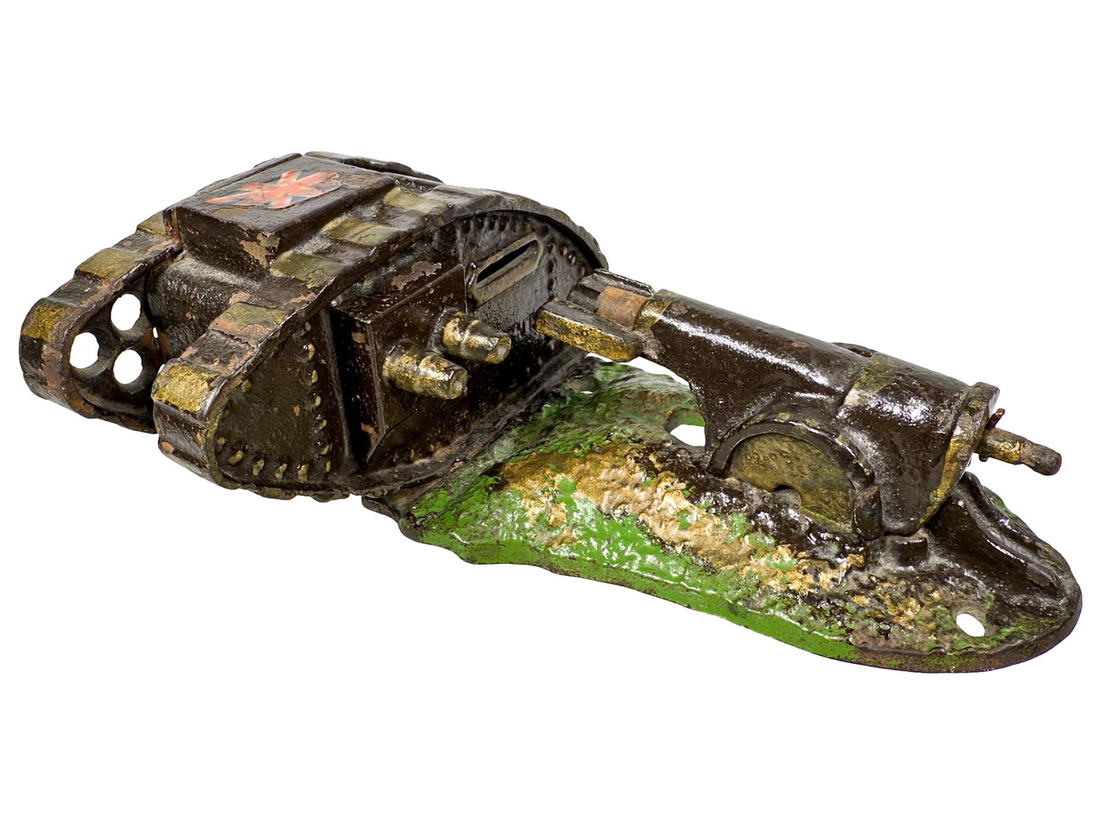 Tank and Cannon Bank with Union Jack Flag (1 of 7)