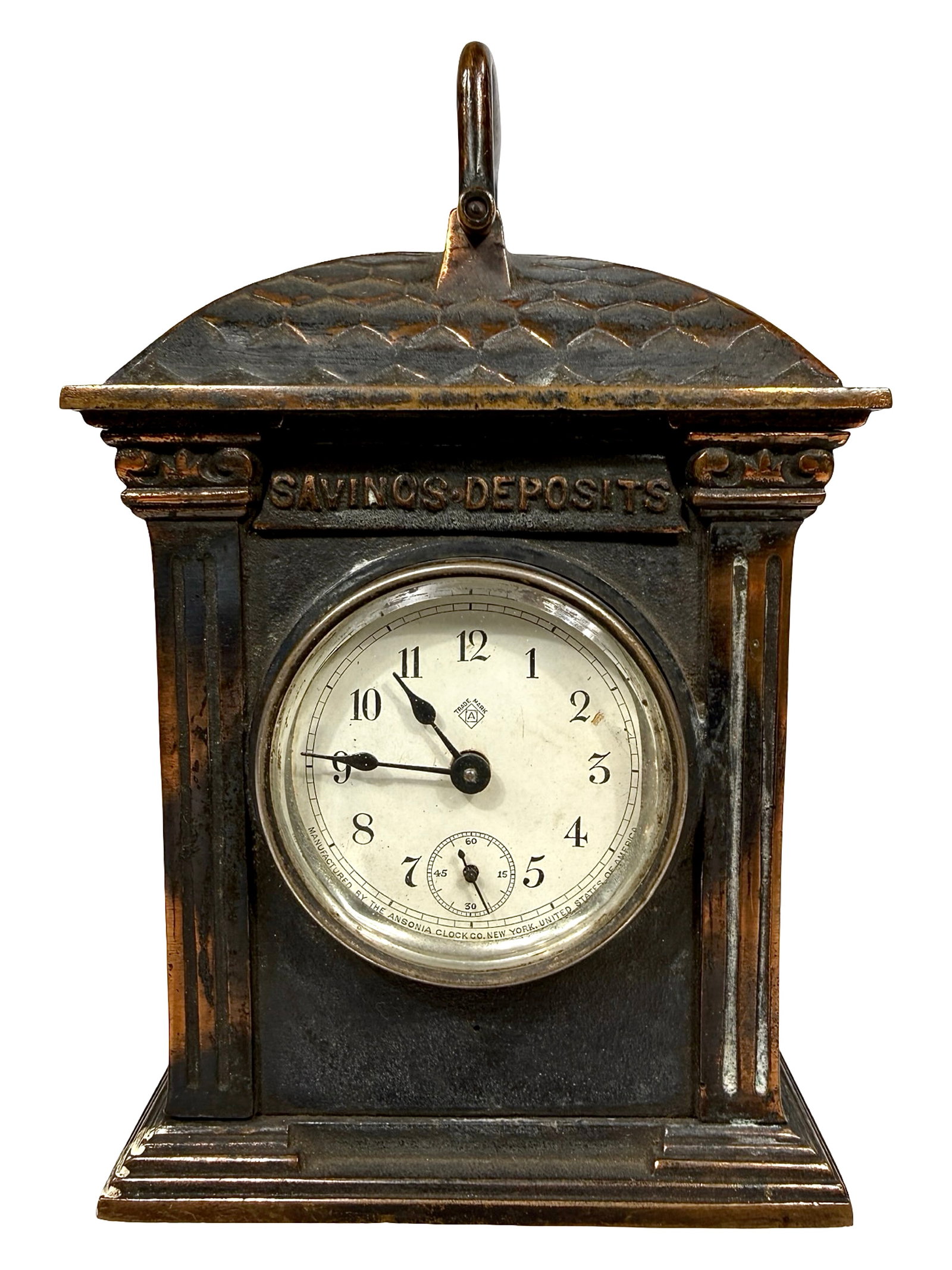 Savings Deposit Bank - Version with Clock - Scarce (1 of 6)