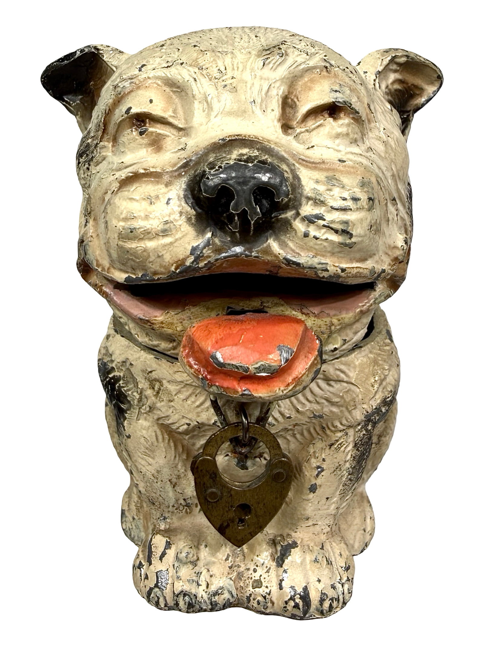 Bonzo the Comics Dog - Spelter Spring Jaw Bank (1 of 6)