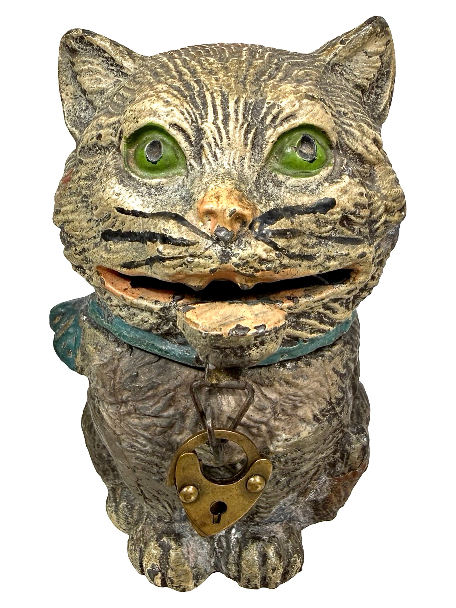 Seated Cat Spring Jaw Bank (1 of 6)