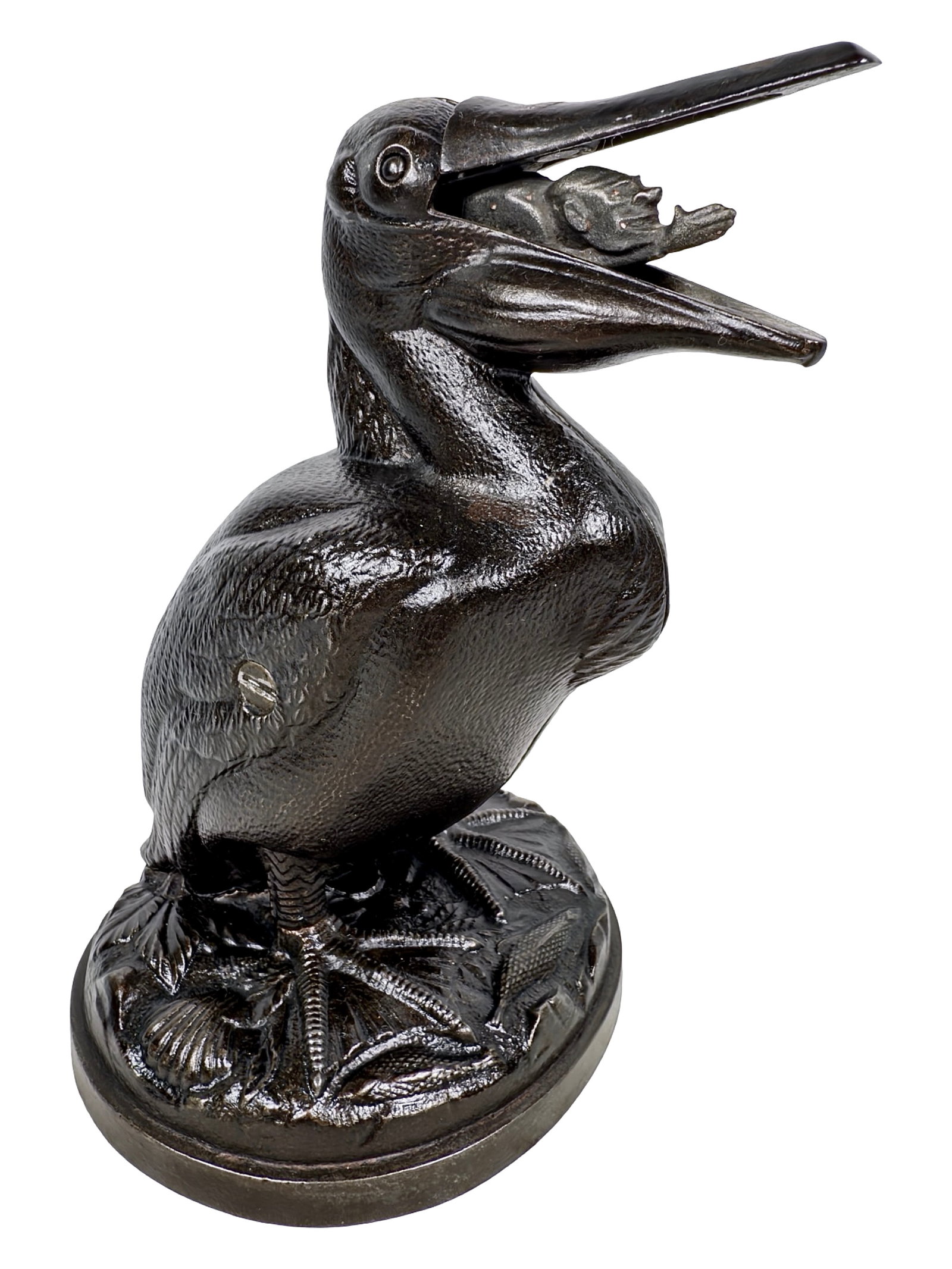 Dark Japanned Pelican Bank - Man Thumbs Nose in the Beak (1 of 6)