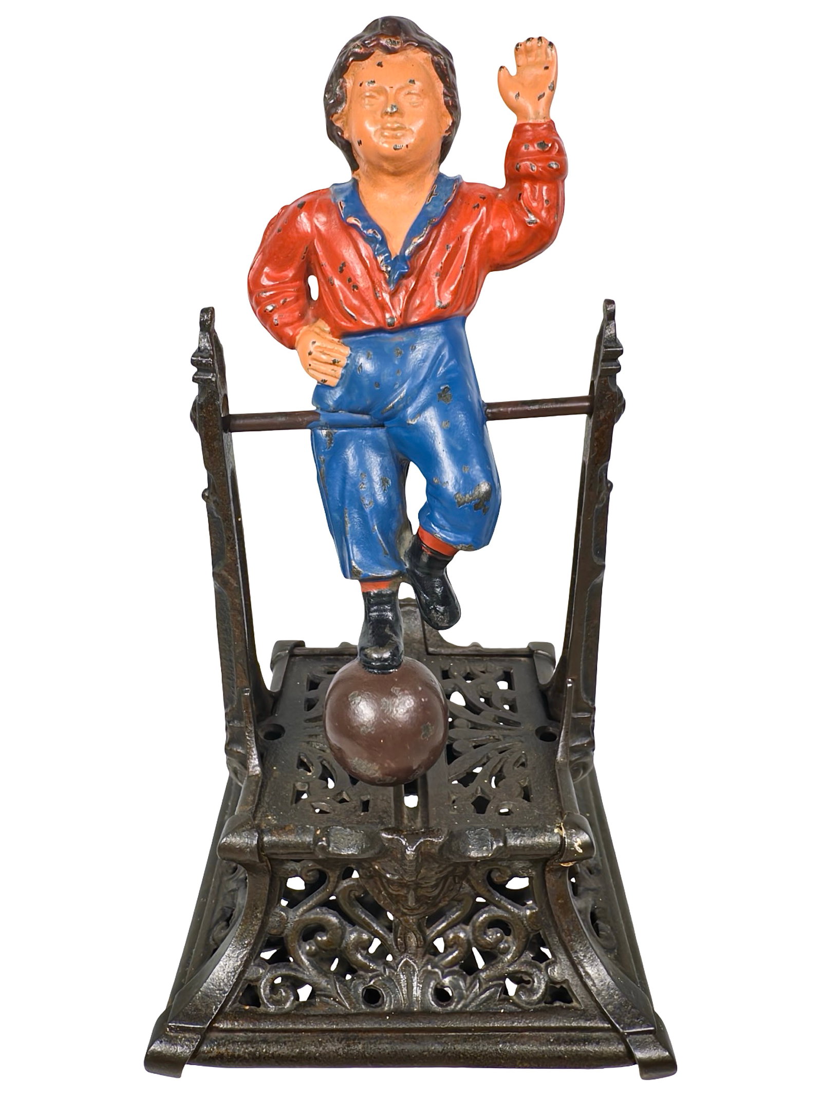 Boy on Trapeze Bank (1 of 6)