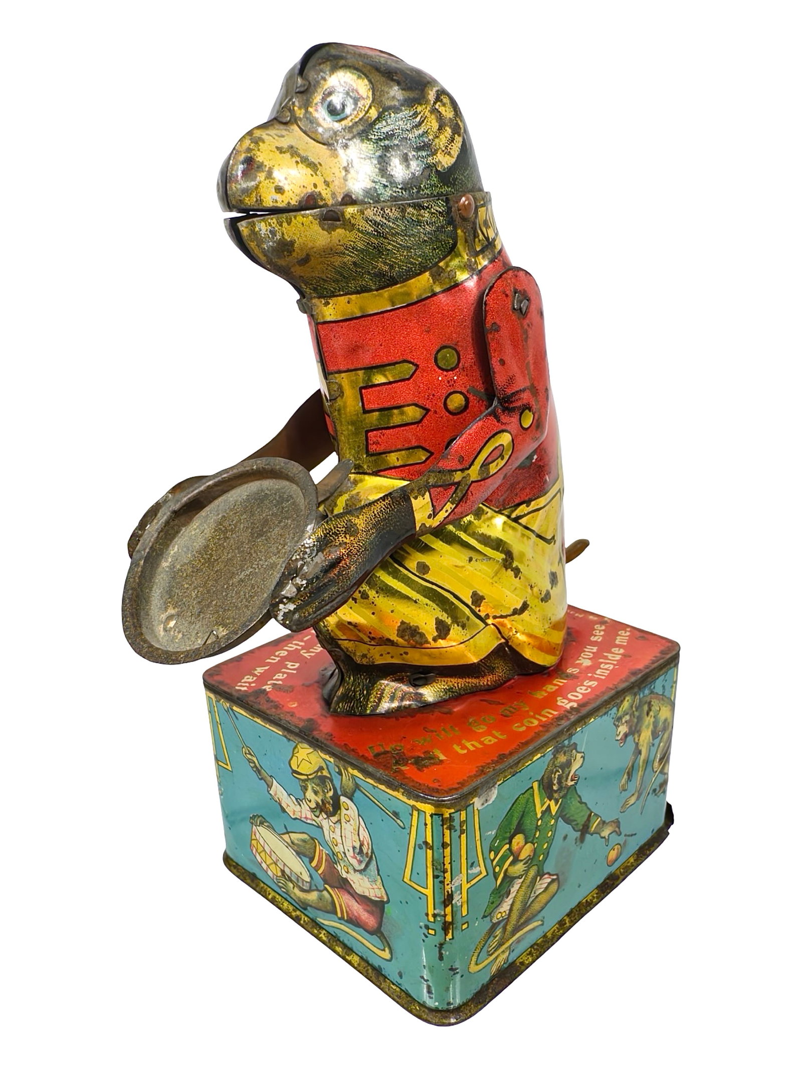 Monkey Tips Tray - Scarce with Bellhop Uniform (1 of 5)