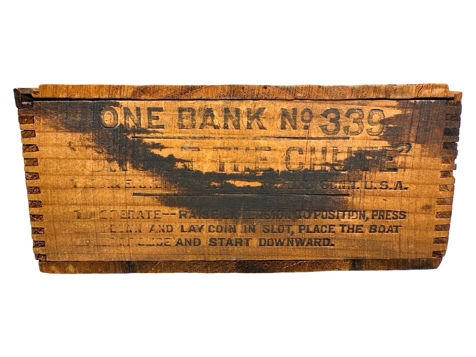 Shoot the Chute Bank - Very Rare with Original Box - 11