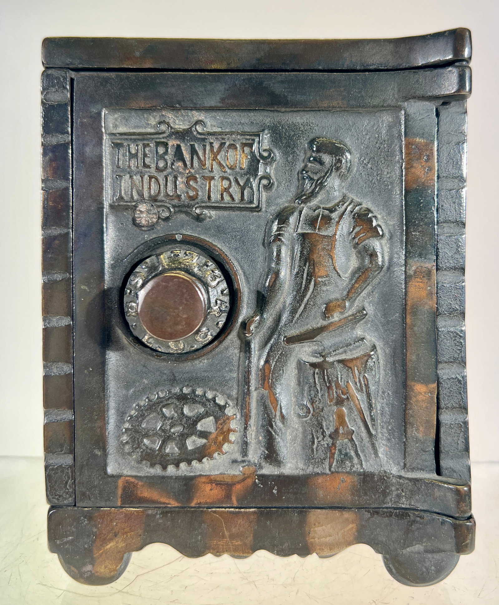 Bank of Industry Safe Bank - Cast Iron (1 of 2)