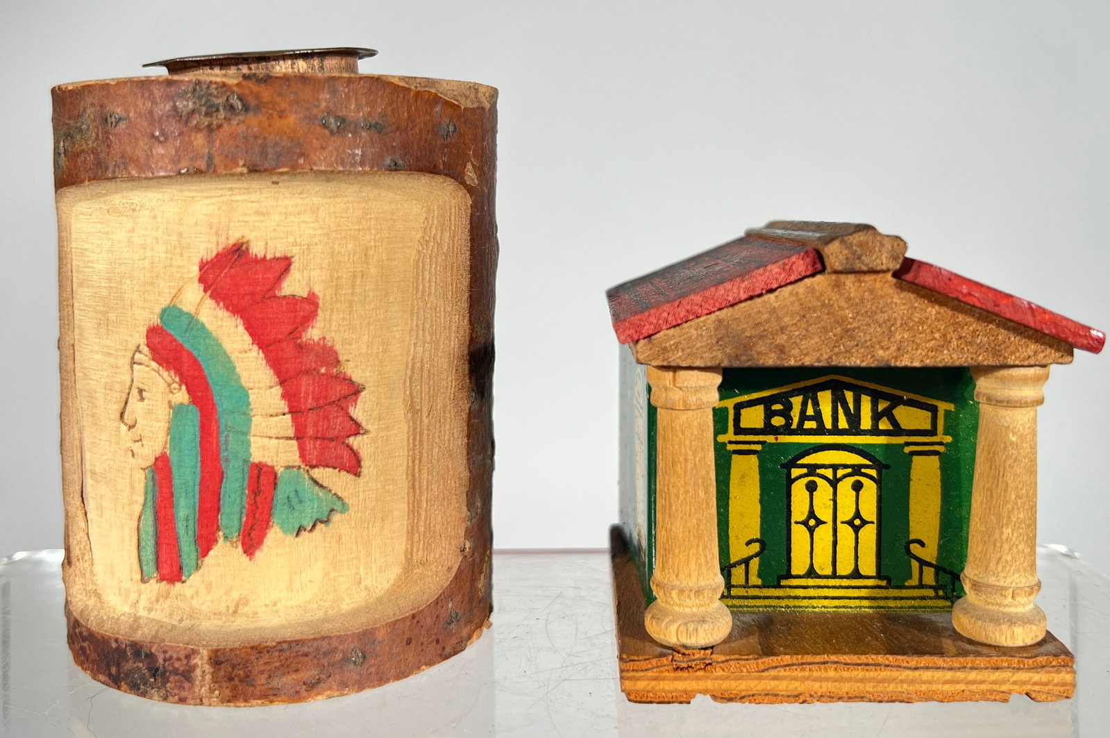 Two Wooden Banks (1 of 2)