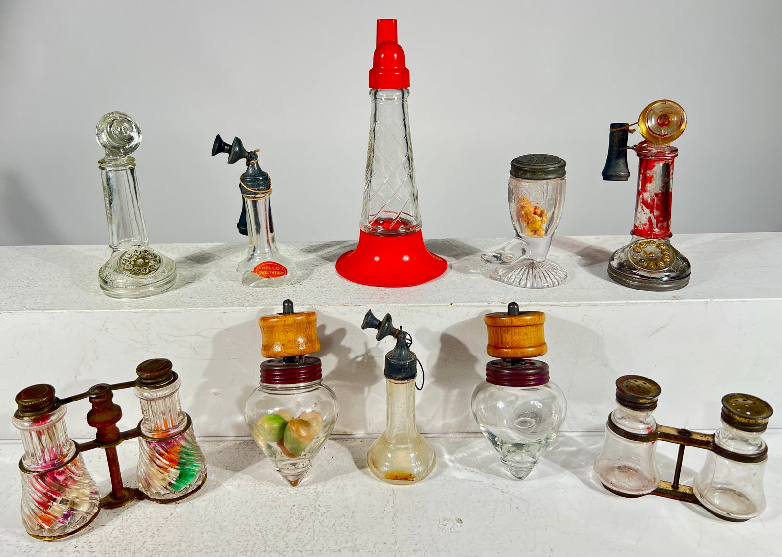 Ten Assorted Candy Containers (1 of 2)