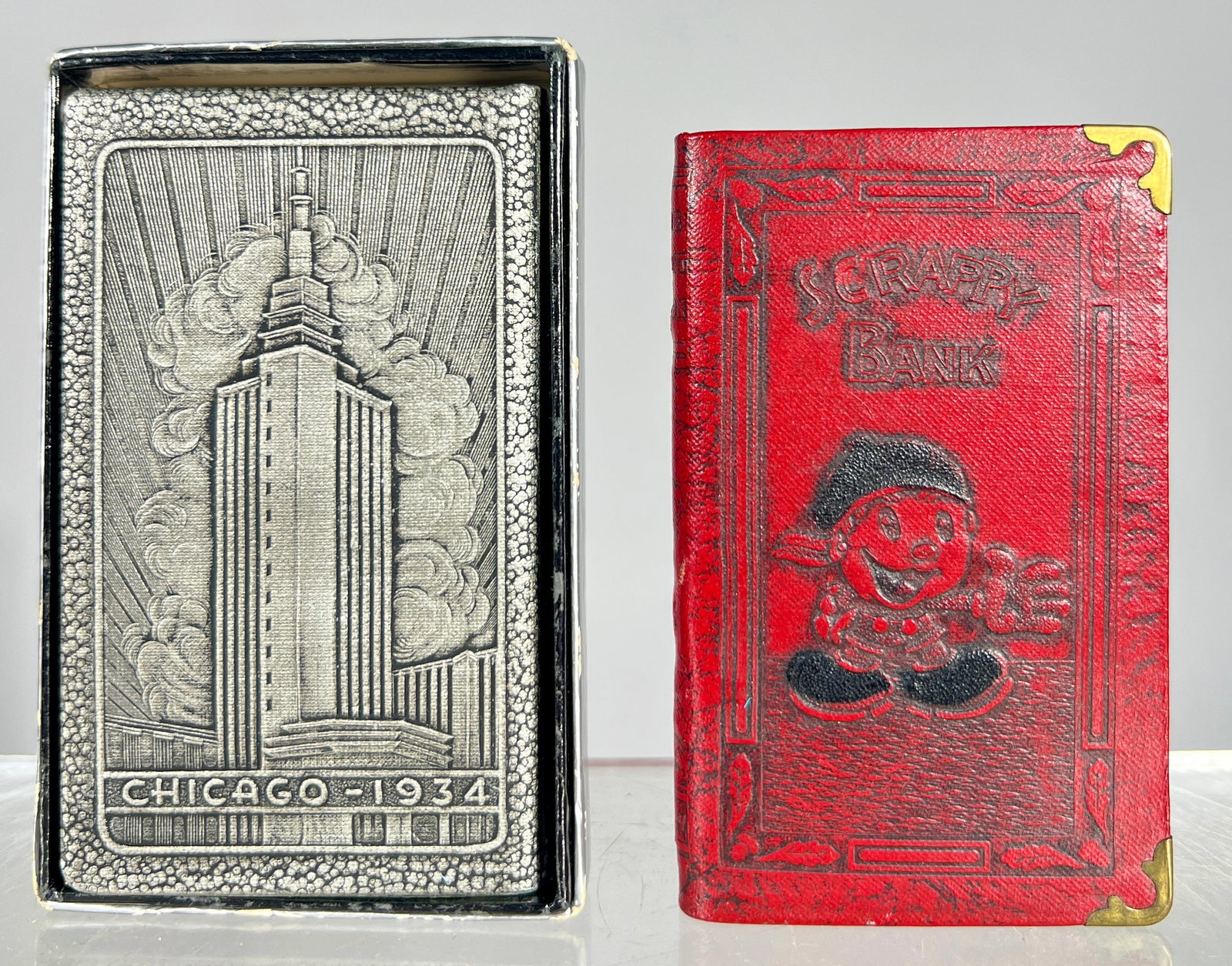 Scrappy and Chicago World's Fair Book Banks (1 of 2)