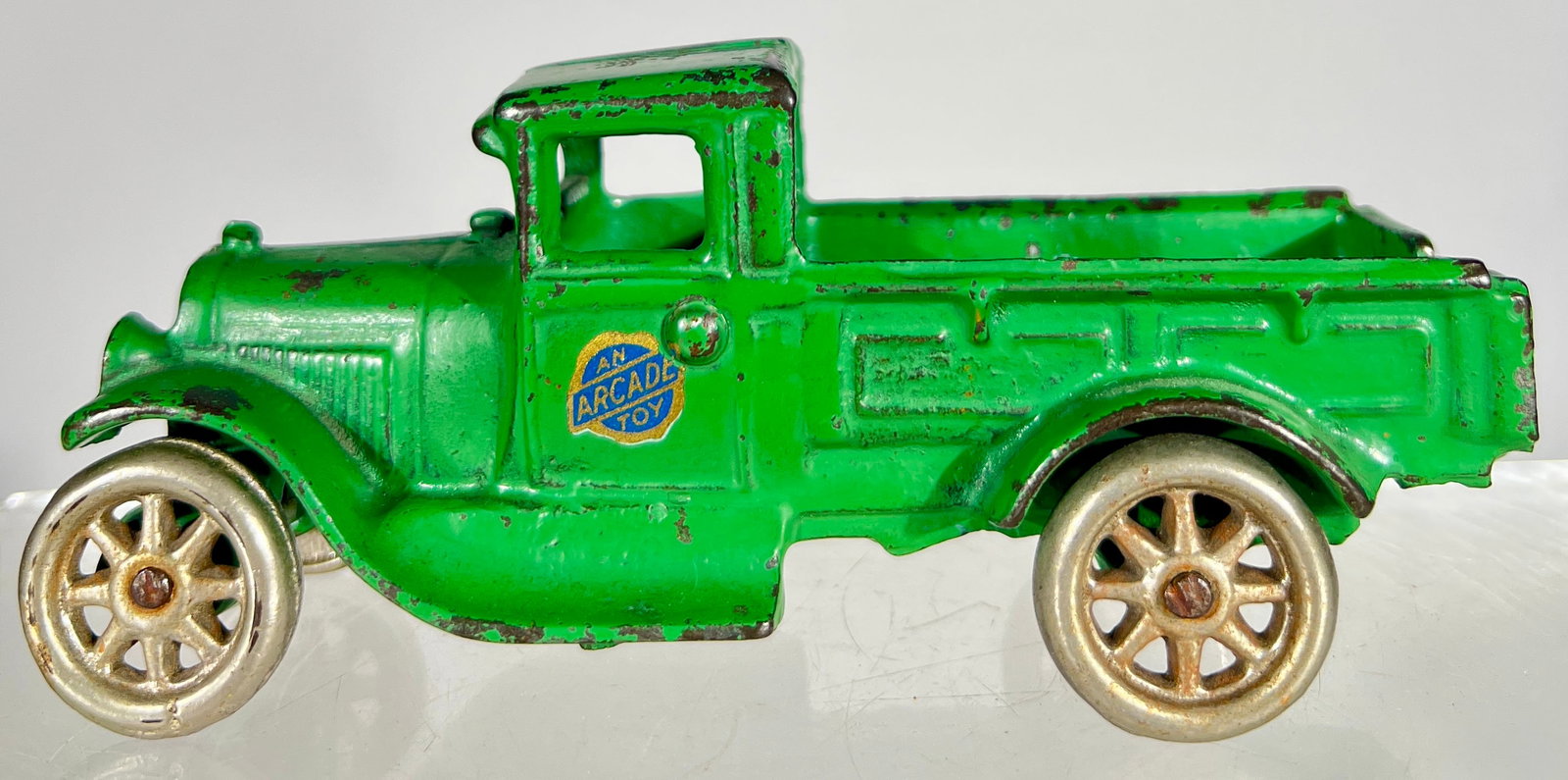 Arcade Green Flatbed Truck (1 of 2)
