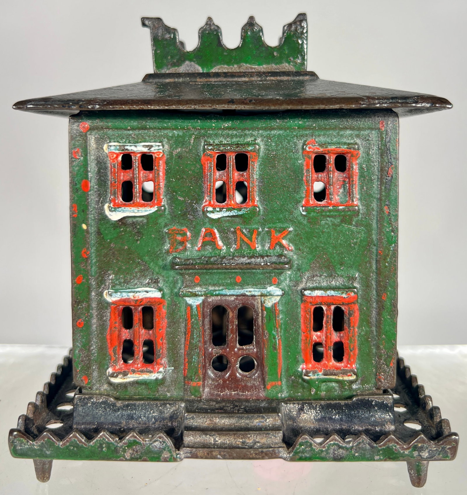 Crown Bank on Legs - Tall Crown Version (1 of 2)