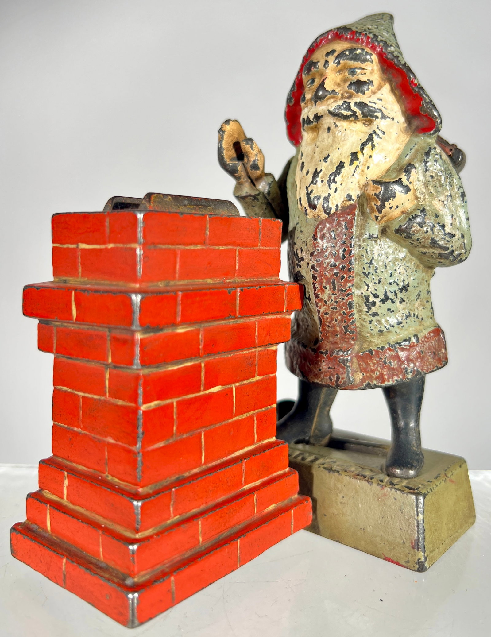 Santa at Chimney Mechanical Bank (1 of 4)