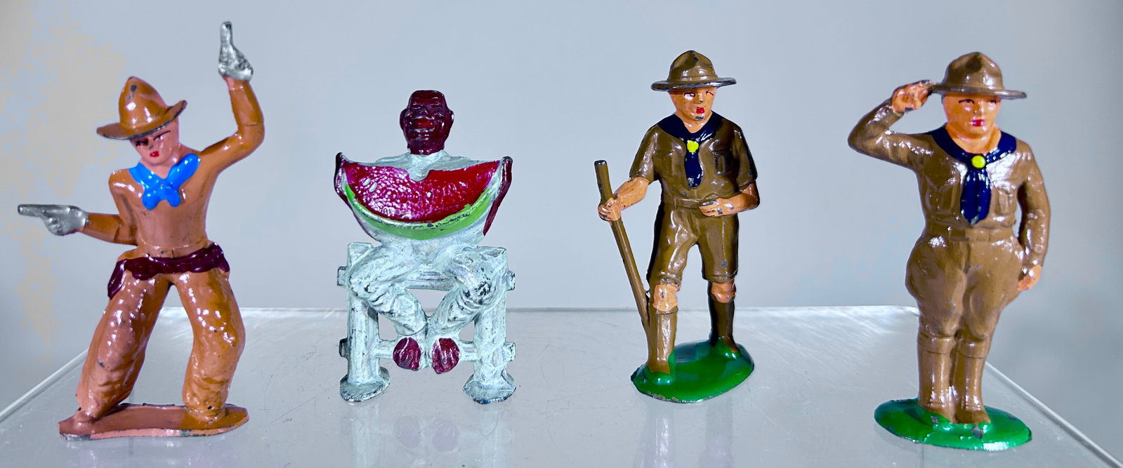 Four Dimestore Figures (1 of 2)