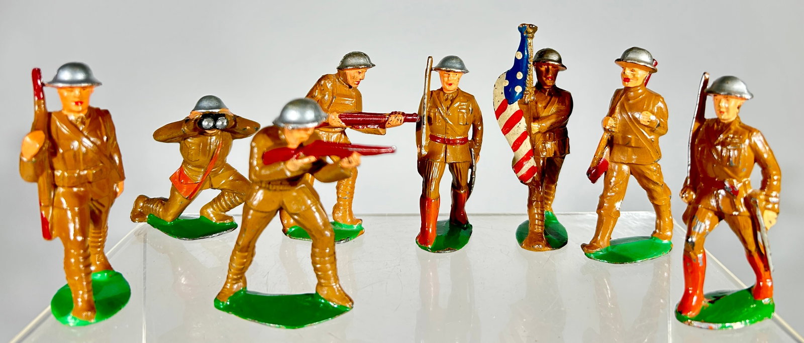 Eight Dimestore Soldiers (1 of 2)