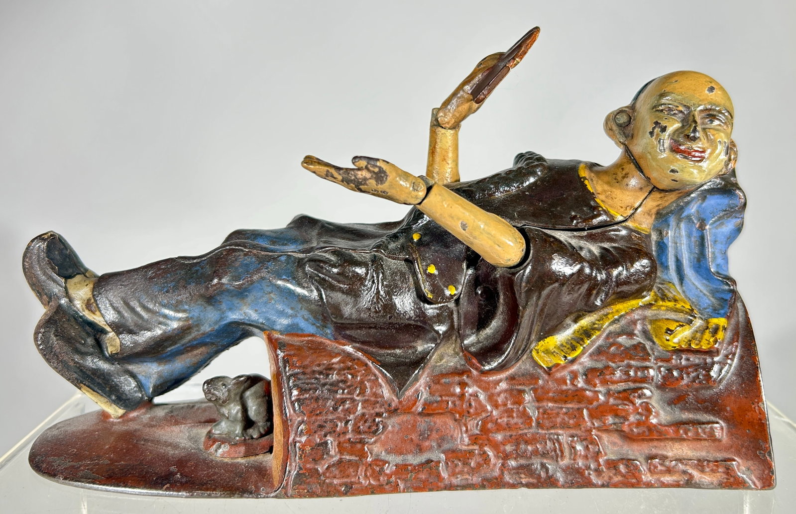 Reclining Chinaman Mechanical Bank (1 of 3)