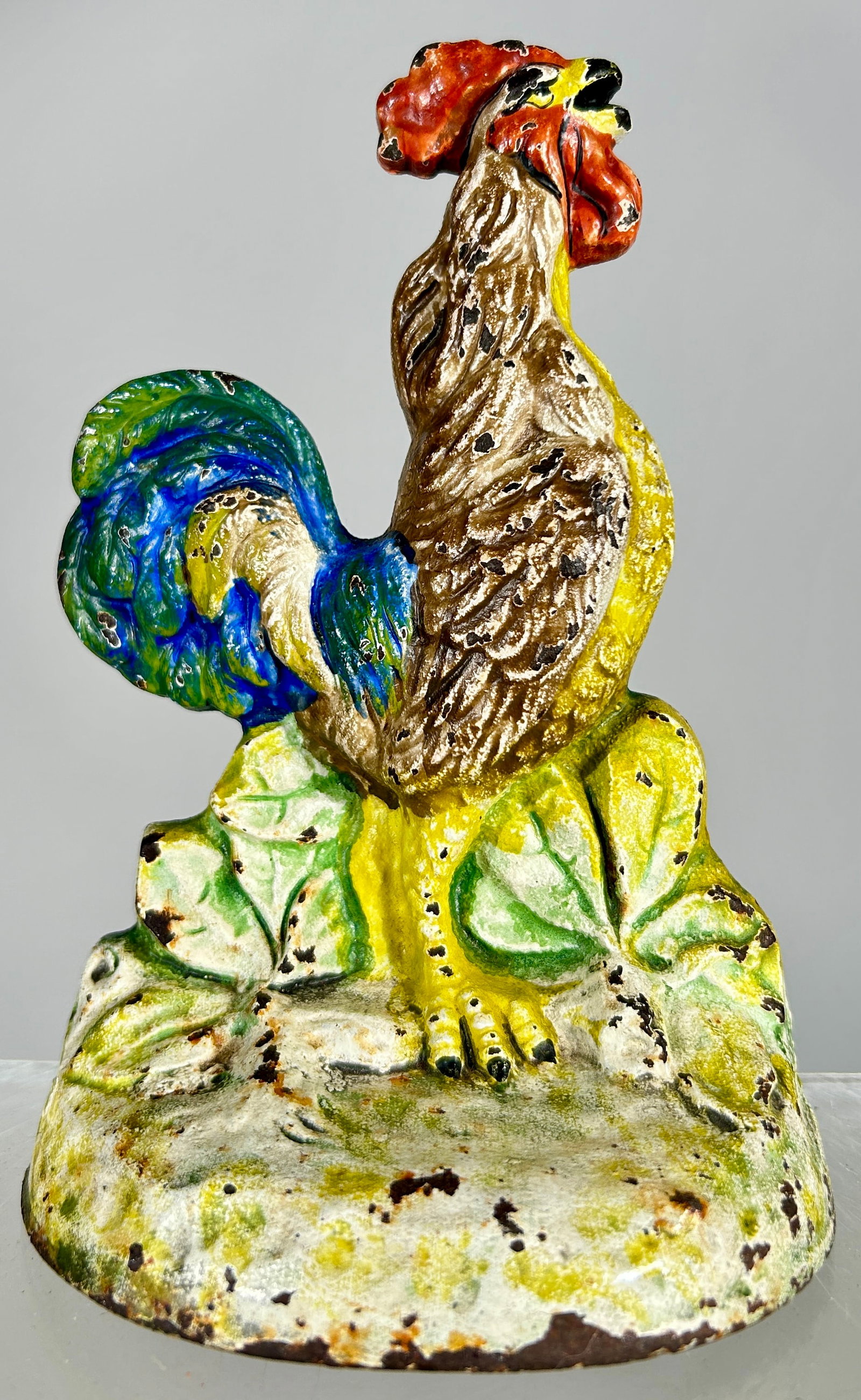 Rooster Cast Iron Doorstop (1 of 2)