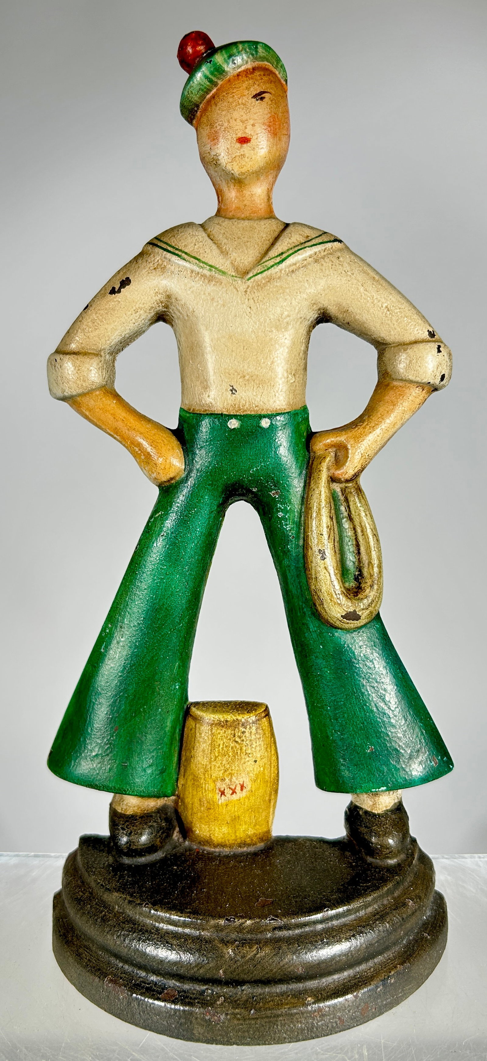 Sailor Cast Iron Doorstop - Scarce (1 of 2)