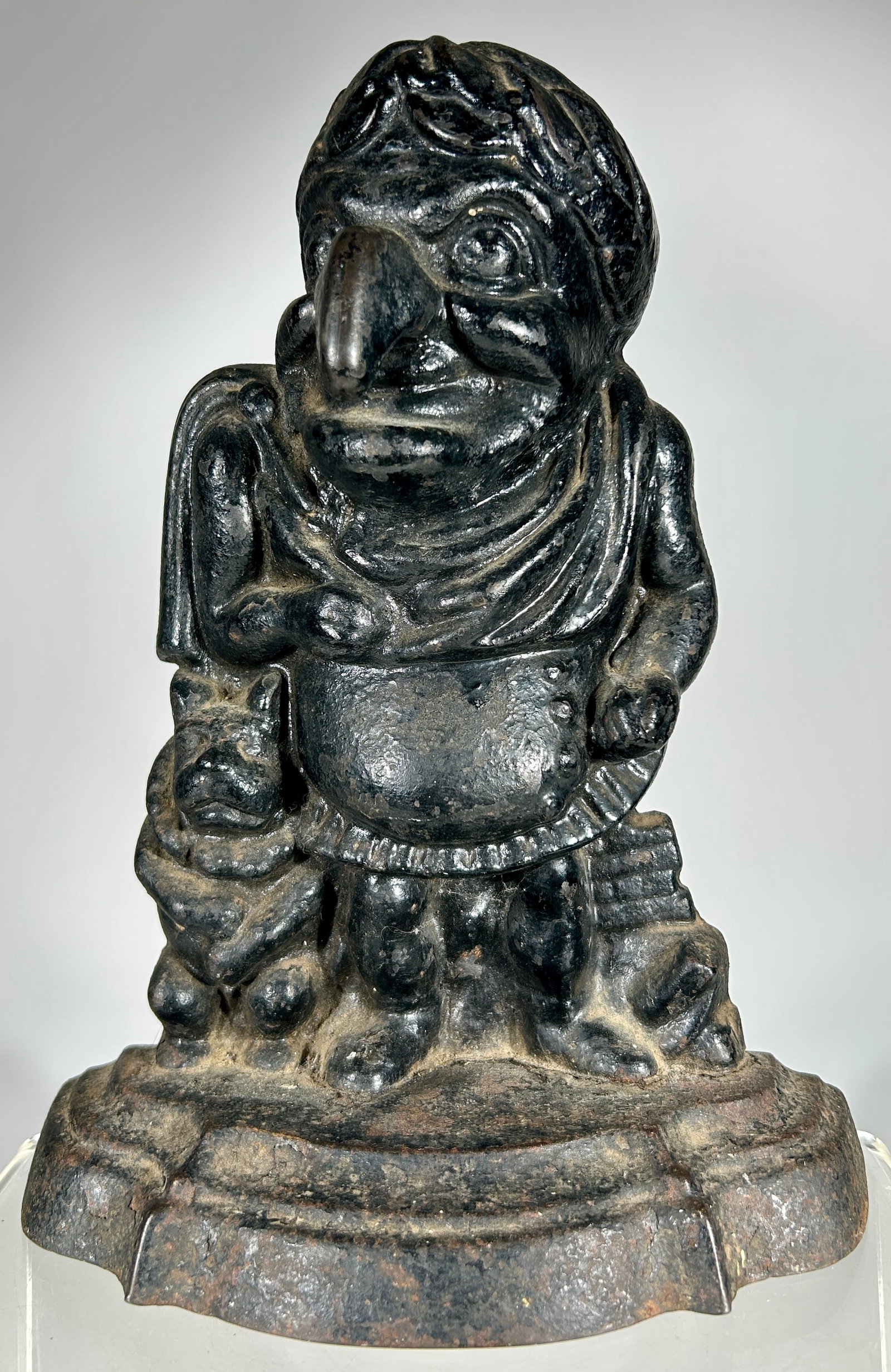 Punch Doorstop Cast Iron Early Version (1 of 2)