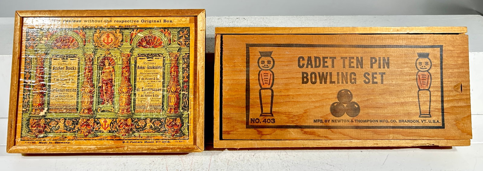 Richter Building Blocks / Cadet Ten Pin Bowling Set (1 of 3)
