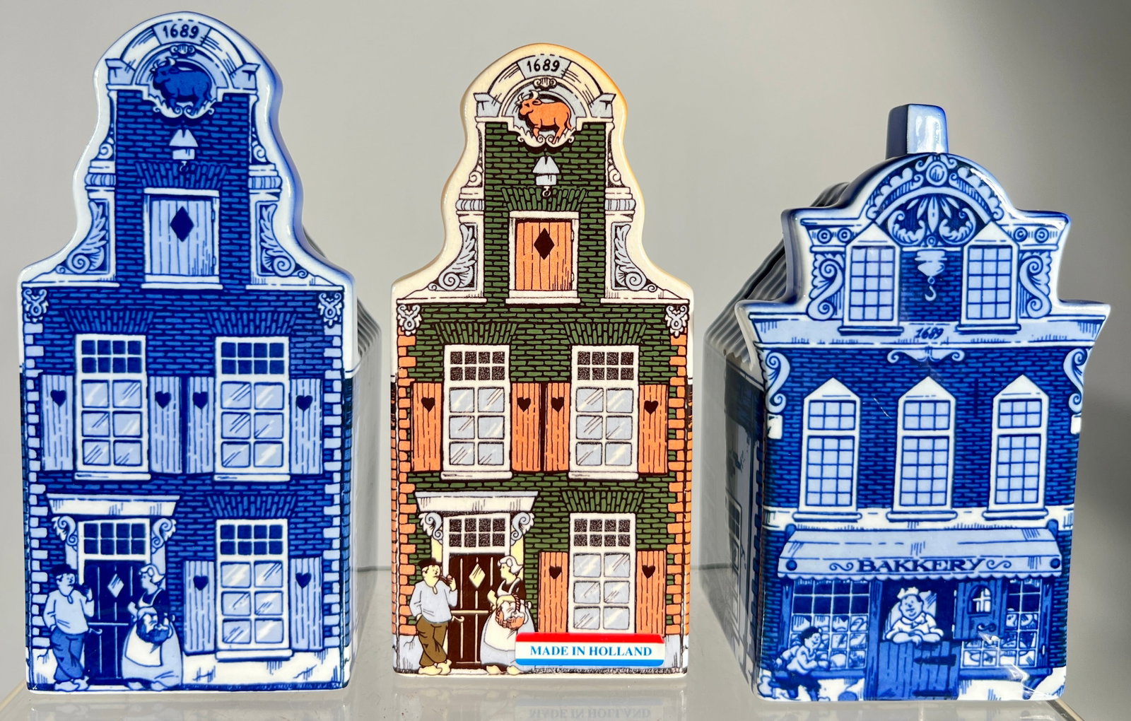 Three Modern Porcelain Banks (1 of 2)
