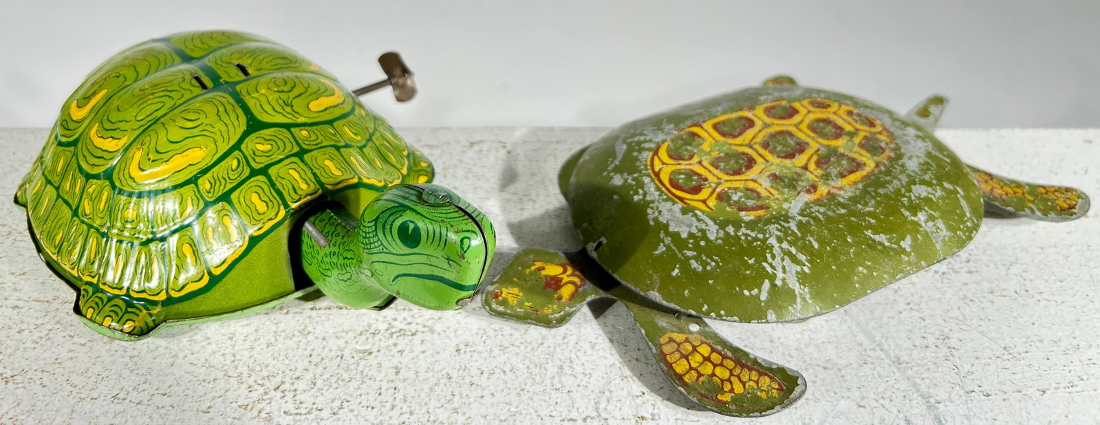 Two Turtle Toys - Chein Windup/Tin Pull Toy (1 of 2)