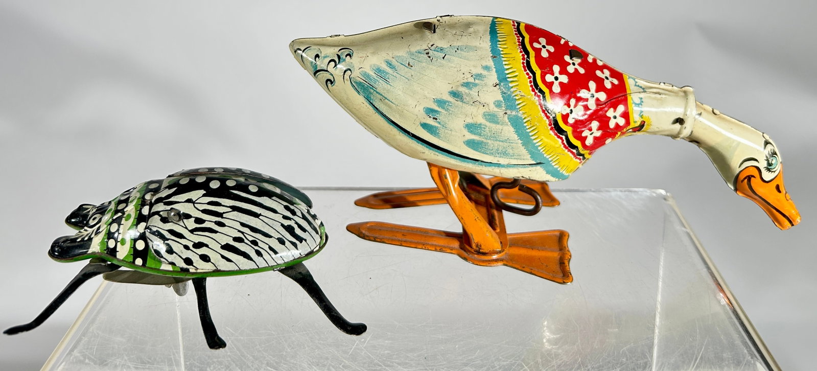 Windup Goose and Beetle - 2
