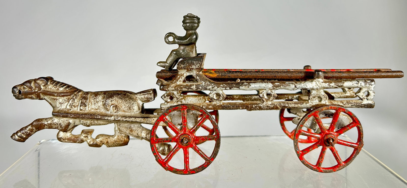 Single Horse Ladder Wagon: American 1915 - 10"L