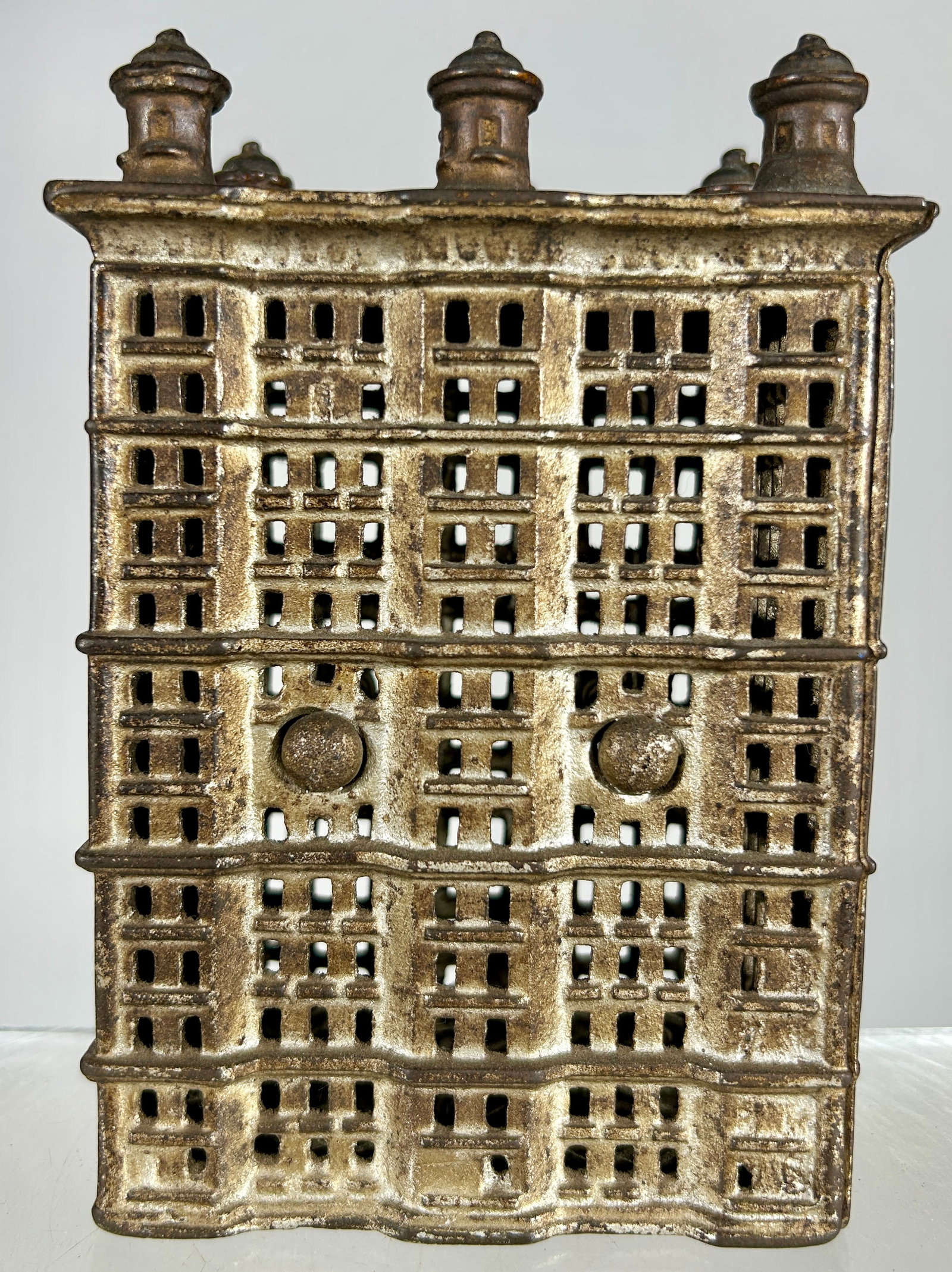 Skyscraper Bank with Six Posts (1 of 2)