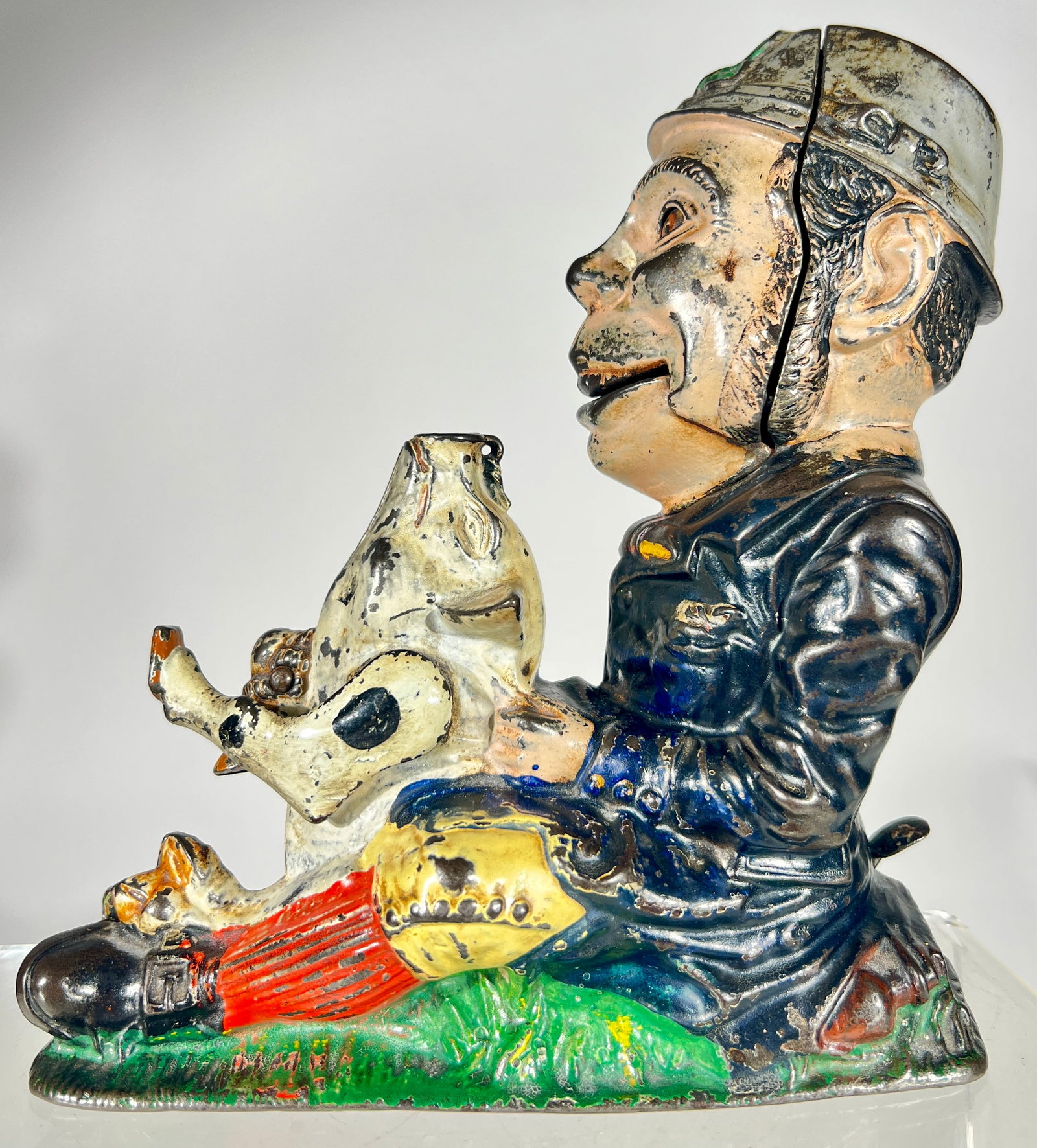 Paddy and His Pig Bank - Blue Coat Version (1 of 4)