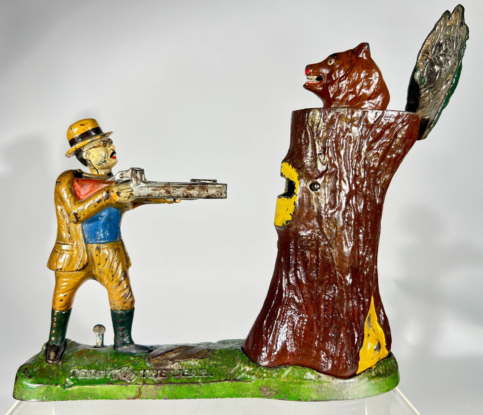 Teddy and the Bear Mechanical Bank (1 of 3)