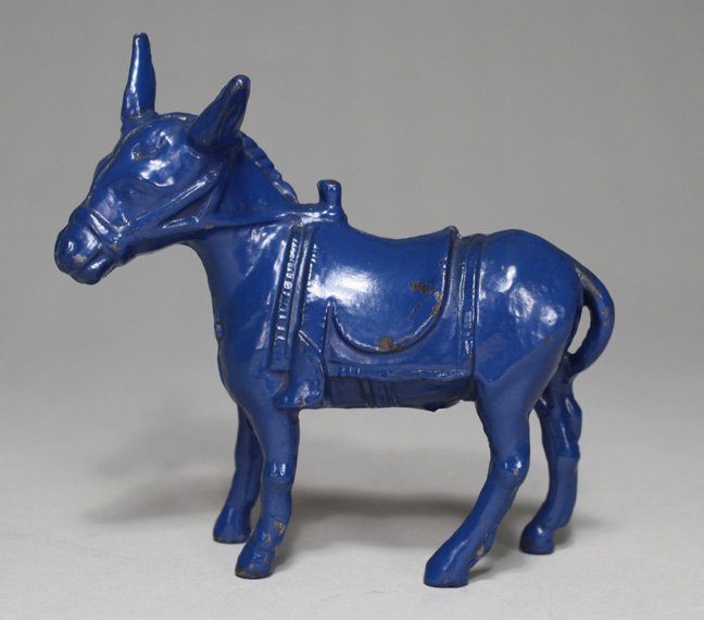 Donkey Ð Blue: Arcade Mfg. Co. Freeport, Illinois Ð Circa 1925 Material: Cast Iron
