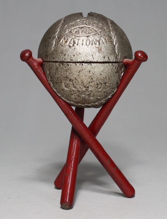 Baseball on Three Bats: Hubley Toy Company Lancaster, Pennsylvania Ð Circa 1904 Material: Cast Iron