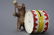 Bear Playing Drum Spelter Still Bank