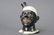 Black Clown Bust Spelter Still Bank